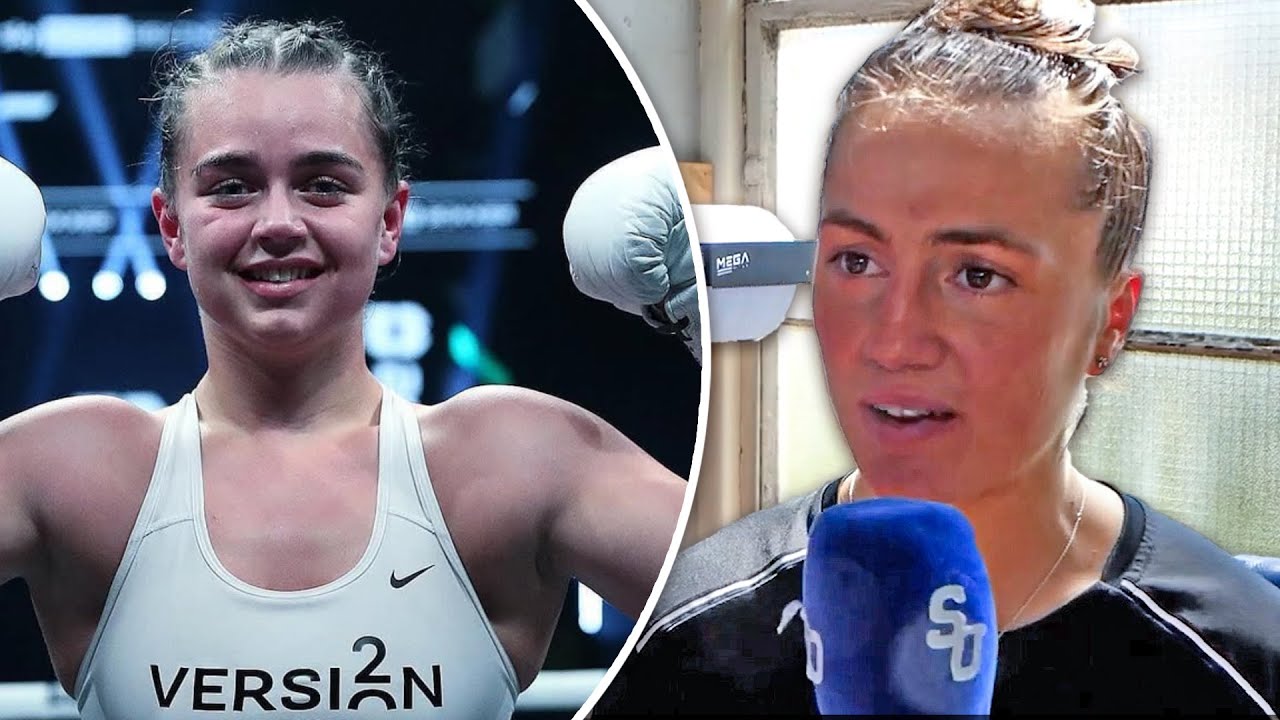 EMOTIONAL Ellie Scotney DEDICATES UNIFICATION CLASH to FALLEN FRIEND Georgia O'Connor