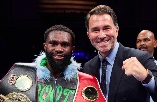 Ennis has moved up to 145lbs Photo Credit: Mark Robinson Matchroom Boxing