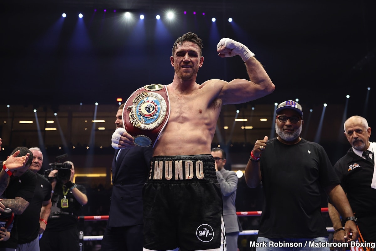 Image: Eddie Hearn Sounds Unsure on Callum Smith Taking Benavidez Fight