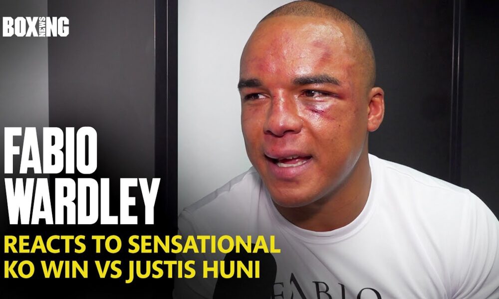 Fabio Wardley Reacts To Sensational KO Win vs Justis Huni