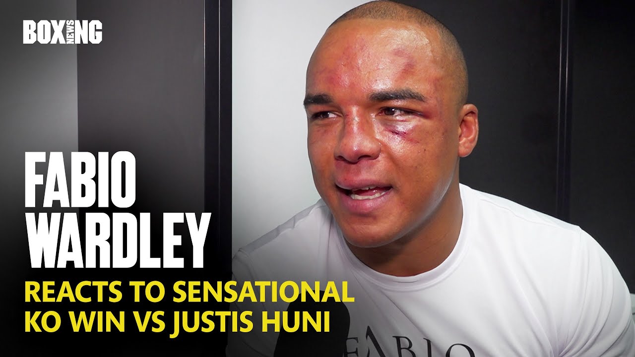 Fabio Wardley Reacts To Sensational KO Win vs Justis Huni