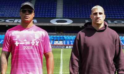 Wardley and Huni face-to-face ahead of Saturday