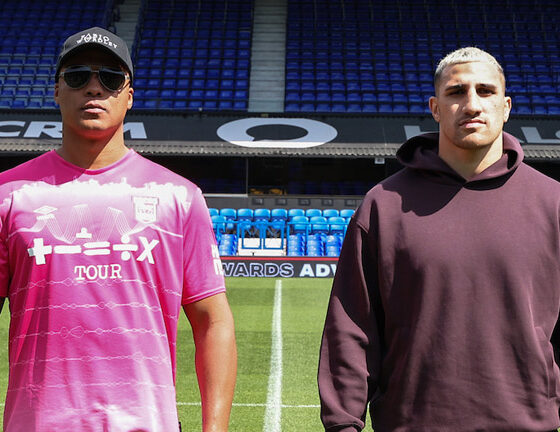 Wardley and Huni face-to-face ahead of Saturday