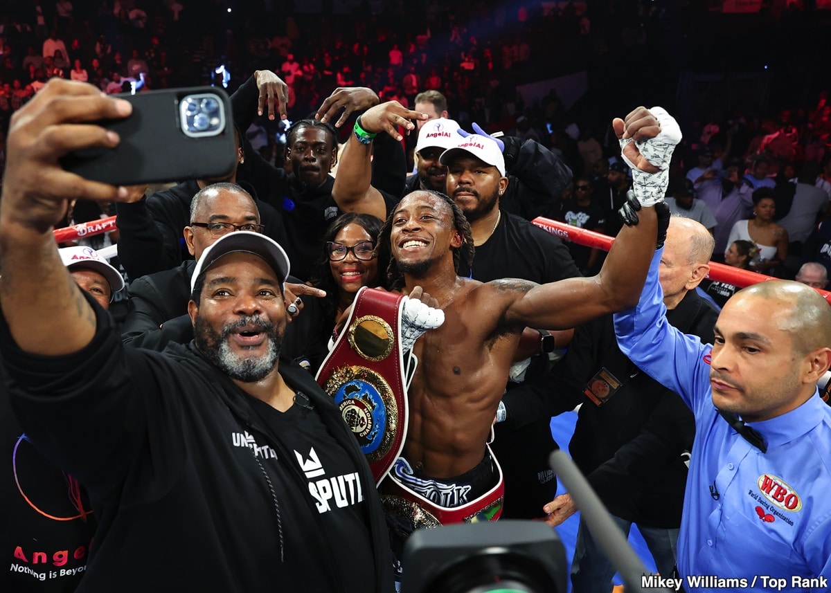 Image: Frank Martin Details Keyshawn Davis's Weaknesses Against "Tricky, Springy" Fighters and Calls Out Top Rank's Protective Stance