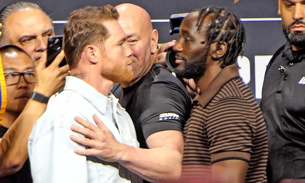 HEATED!! Canelo Alvarez vs Terence Crawford | LAS VEGAS FINAL FACE OFF | TKO Boxing