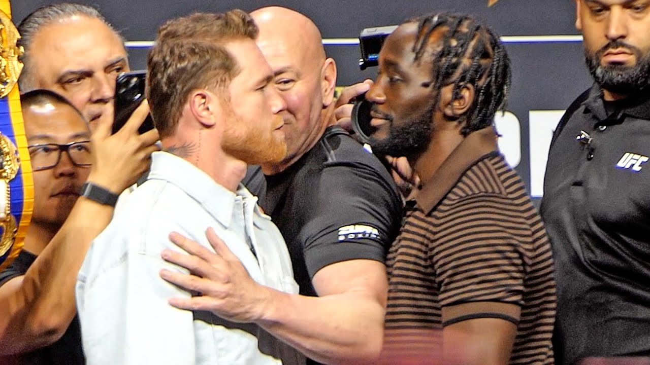 HEATED!! Canelo Alvarez vs Terence Crawford | LAS VEGAS FINAL FACE OFF | TKO Boxing