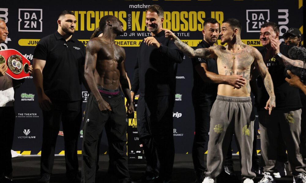 Image: Haney Declares Hitchins Looked "Cooked" at Weigh-In, Urging a Move to 147 Before Kambosos Title Defense