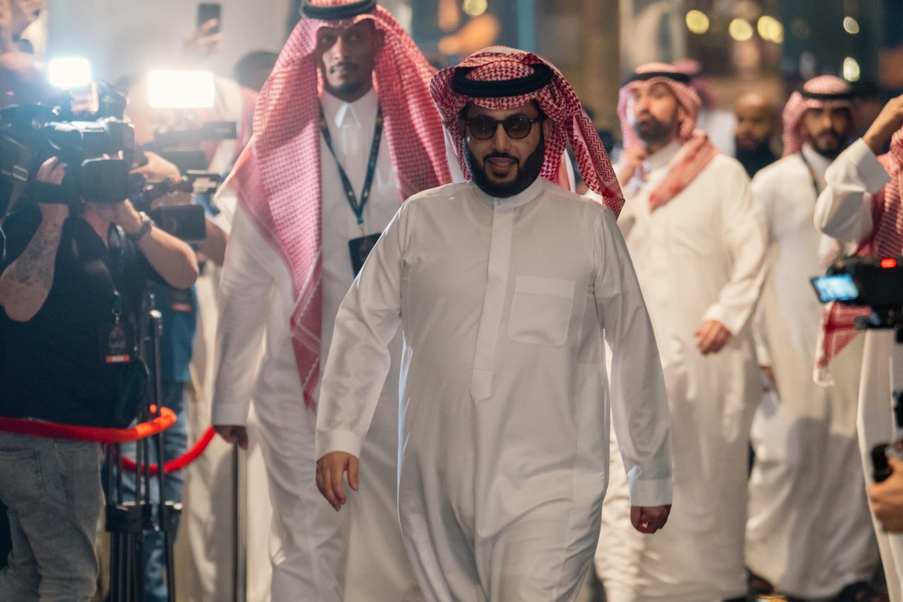 Image: Turki Alalshikh's Heated Response Regarding Canelo-Crawford Event Timing