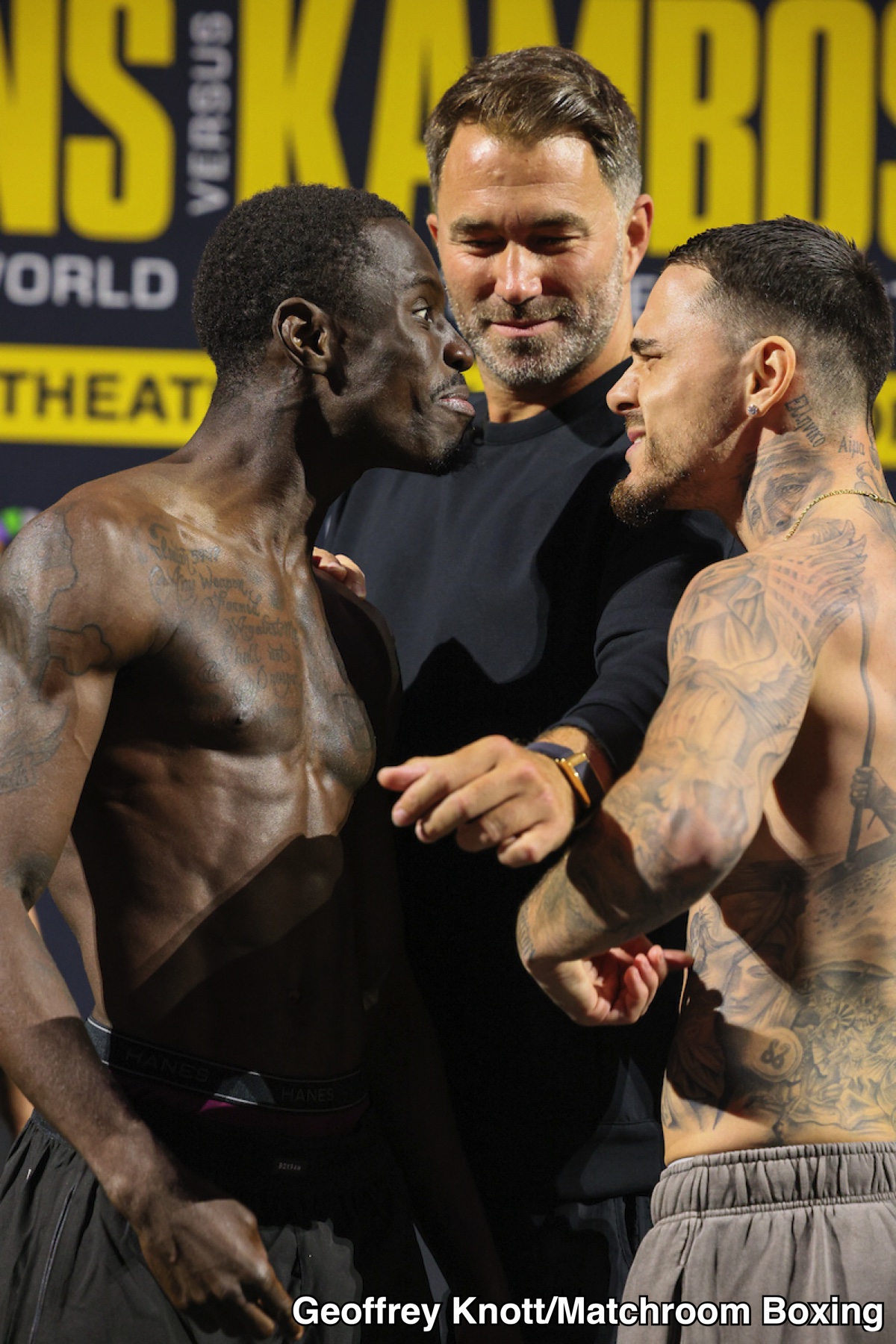 Image: Hitchins vs. Kambosos and Cruz vs. Mishiro - Official Weigh-in Results for DAZN