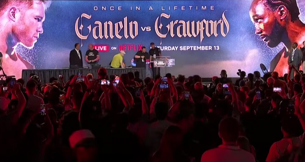 Image: "I Got You": Crawford's Warning to Canelo After Shove Sets Tone for September 13th Netflix Battle
