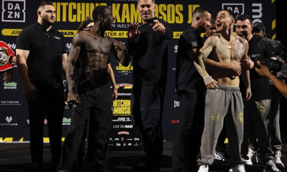Image: IBF World Title Bout Hitchins vs Kambosos - Who Wins?