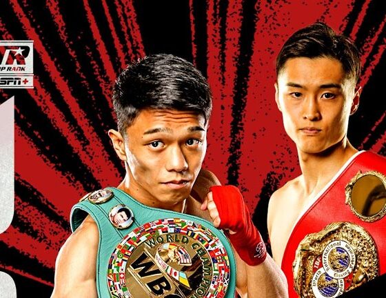 Nakatani holds the WBC title while Nishida has the IBF crown Photo Credit: Naoki Fukuda