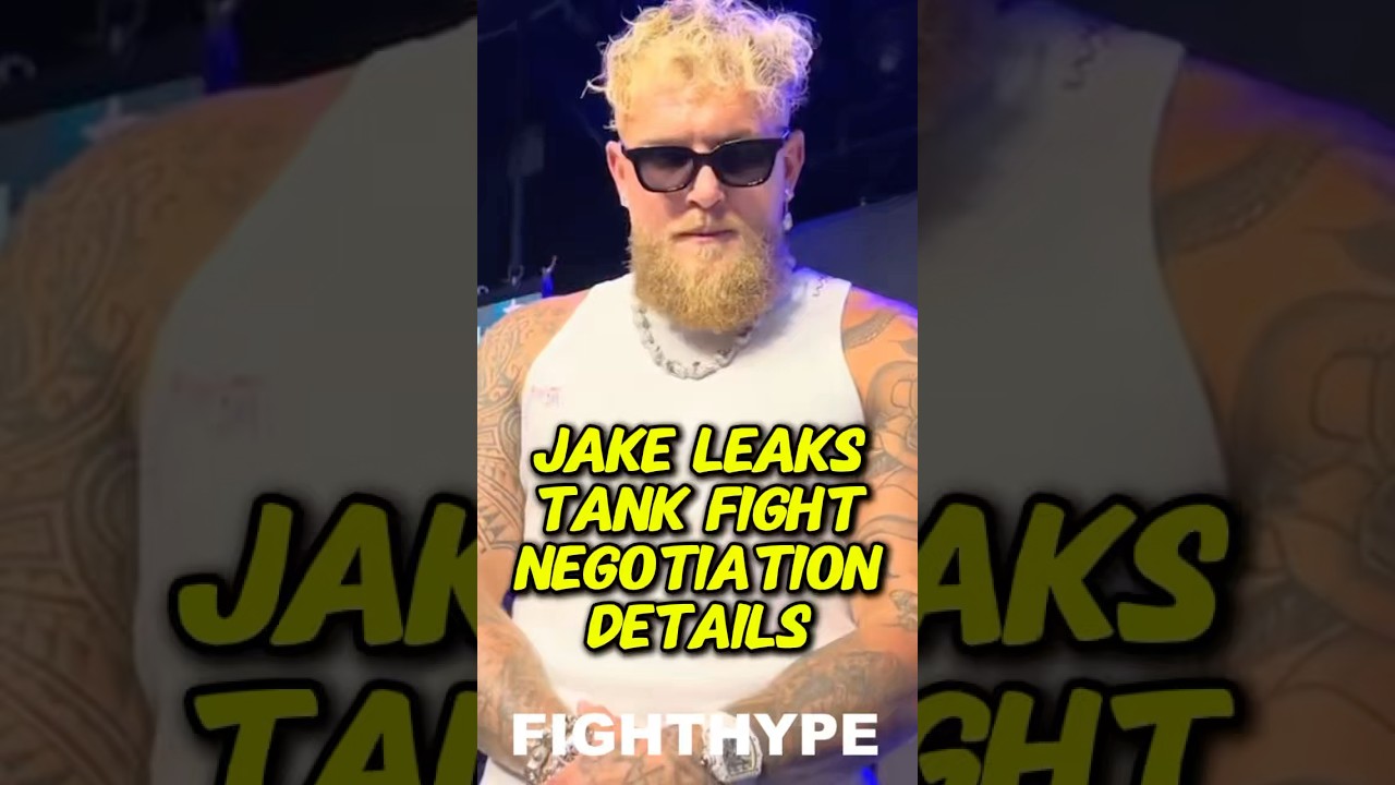 Jake Paul LEAKS Gervonta Davis fight NEGOTIATION DETAILS