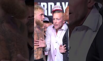 Jake Paul vs. Anderson Silva • WEIGH IN #Shorts