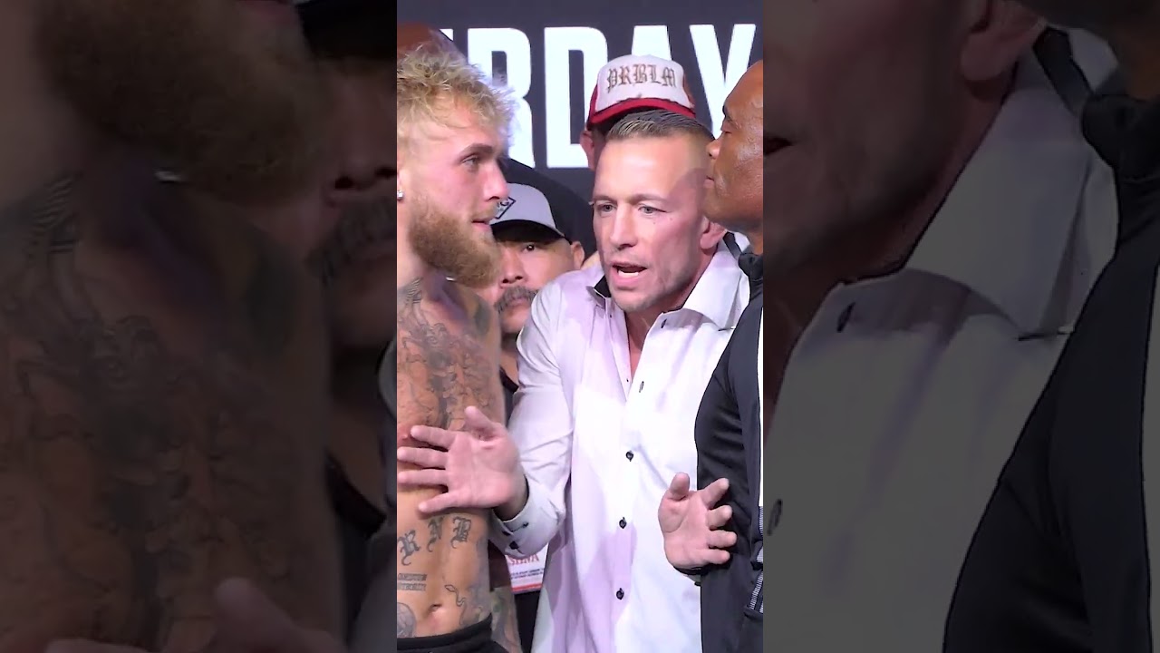 Jake Paul vs. Anderson Silva • WEIGH IN #Shorts