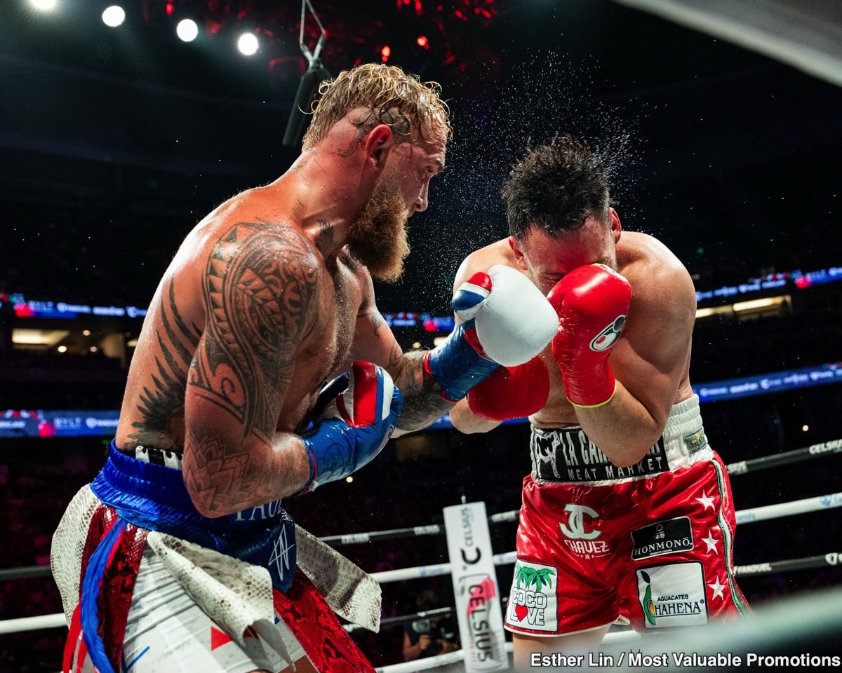 Image: Jake Paul Faces Fan Backlash for Calling Out Anthony Joshua, Gervonta Davis, and Gilberto Ramirez After Julio Cesar Chavez Jr. Win