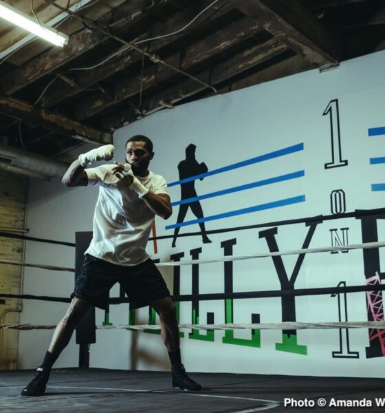 Image: Jaron 'Boots' Ennis Moving Up to 154 Pounds After Struggles Making Welterweight