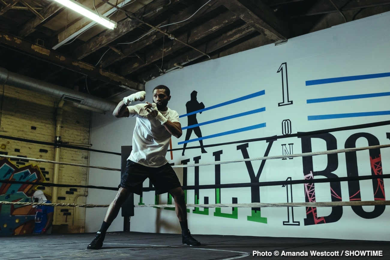Image: Jaron 'Boots' Ennis Moving Up to 154 Pounds After Struggles Making Welterweight