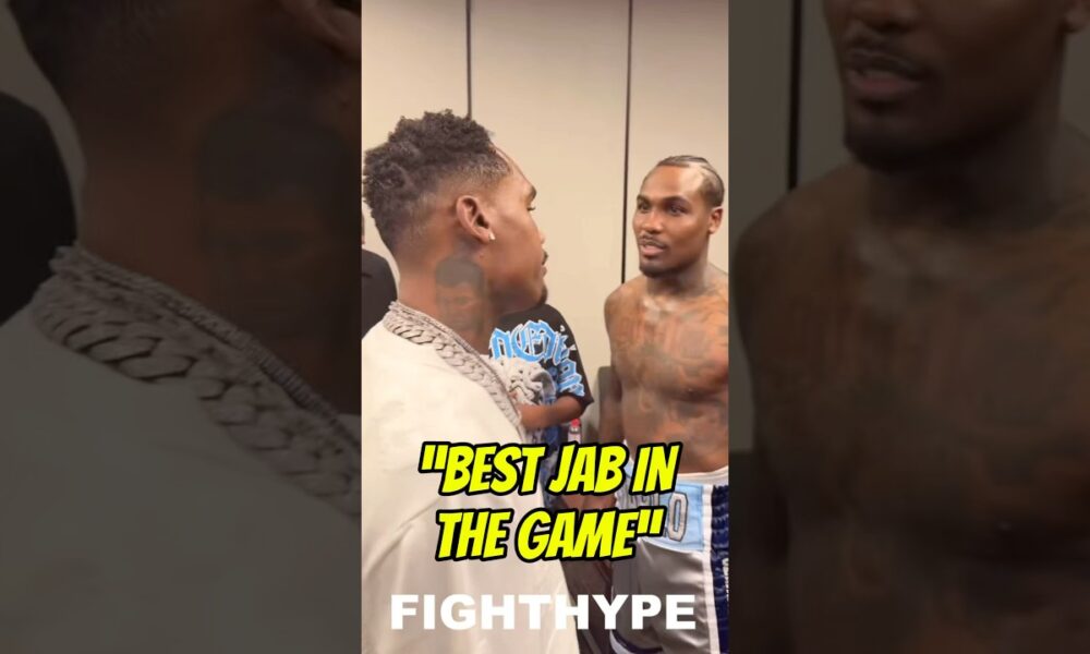 Jermell Charlo REACTS to brother Jermall KNOCKING OUT Thomas LaManna