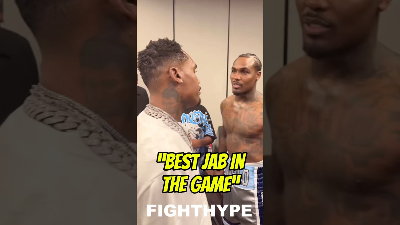 Jermell Charlo REACTS to brother Jermall KNOCKING OUT Thomas LaManna