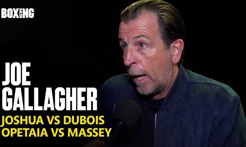 Joe Gallagher Reacts To Anthony Joshua KO Loss To Daniel Dubois