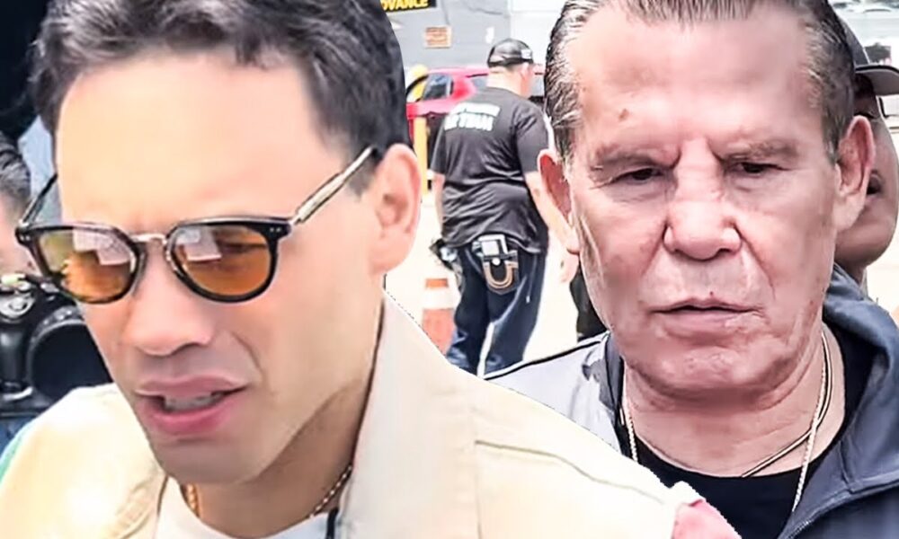 Julio Cesar Chavez Jr PULLS UP TO CONFRONT Jake Paul & Chavez Sr SNAPS “NO SEAS MAMON!!”