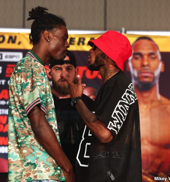 Image: Kelvin Davis Vows to Knock Out Nahir Albright This Saturday on ESPN+ Prelims