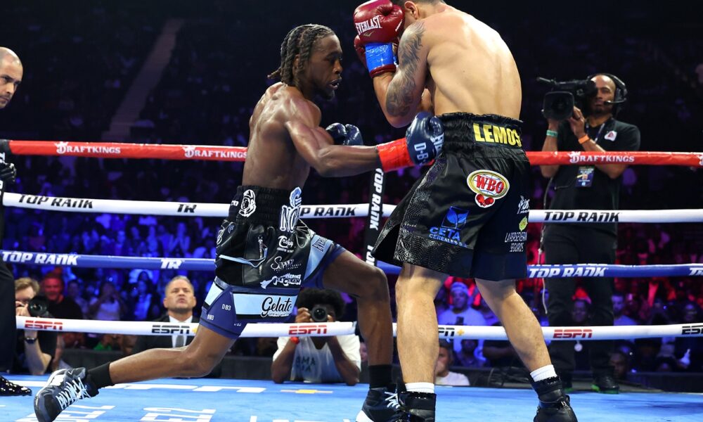 Image: Keyshawn Davis: Teofimo's Welterweight Fight Is a "Scared" Move to Get Away From Me