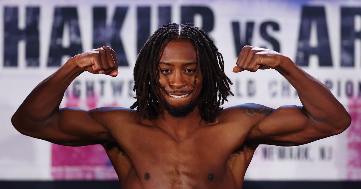 Keyshawn Davis thinks he can get an early Denys Berinchyk stopwatch