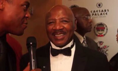 MARVELOUS MARVIN HAGLER Still Doesn't Like Sugar Ray Leonard! - Hall Of Fame Las Vegas