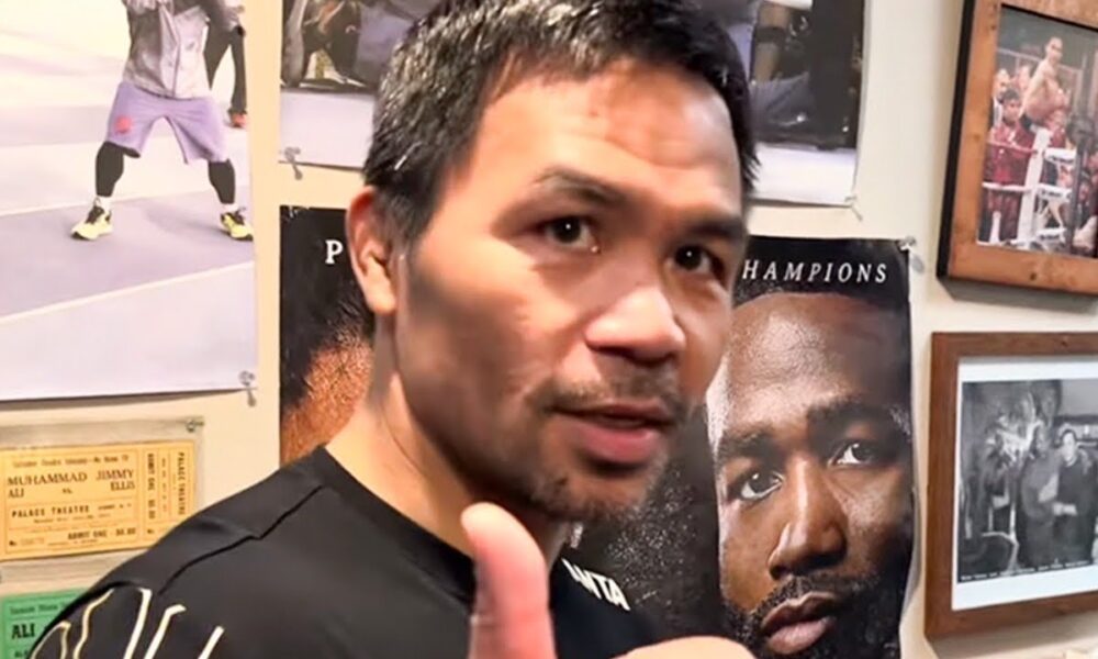 Manny Pacquiao REACTS to Lomachenko RETIRING at age 37; gives him his FLOWERS: “HE’S A GOOD BOXER”