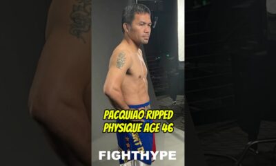 Manny Pacquiao RIPPED PHYSIQUE at AGE 46 FIRST LOOK; In PHENOMENAL shape for COMEBACK