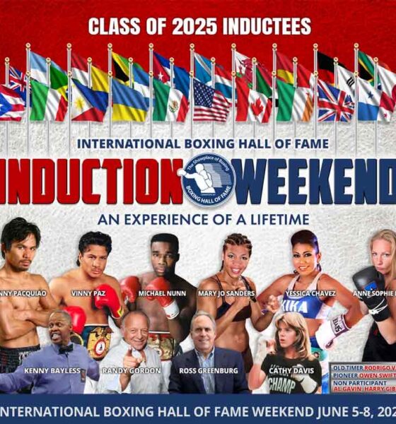 Manny Pacquiao, Randy Gordon, and Boxing Legends Headline International Boxing Hall of Fame Class of 2025