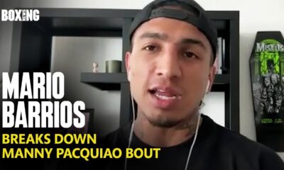 Mario Barrios Breaks Down Manny Pacquiao Fight