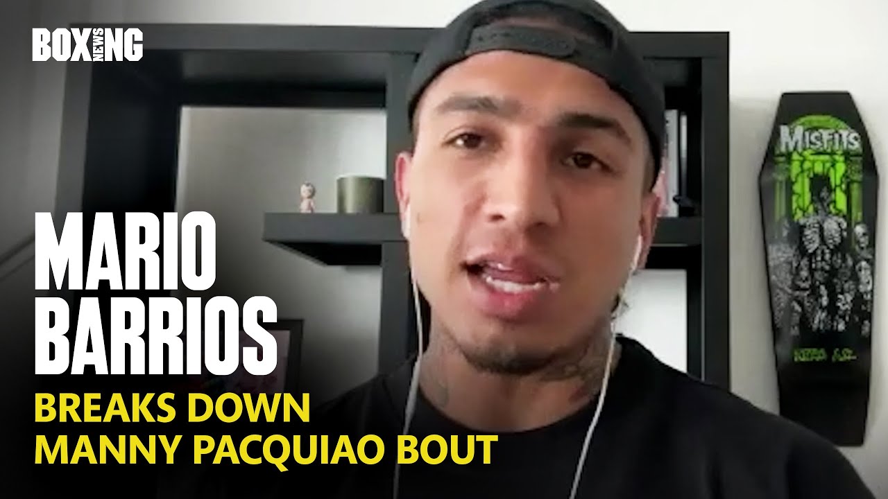 Mario Barrios Breaks Down Manny Pacquiao Fight