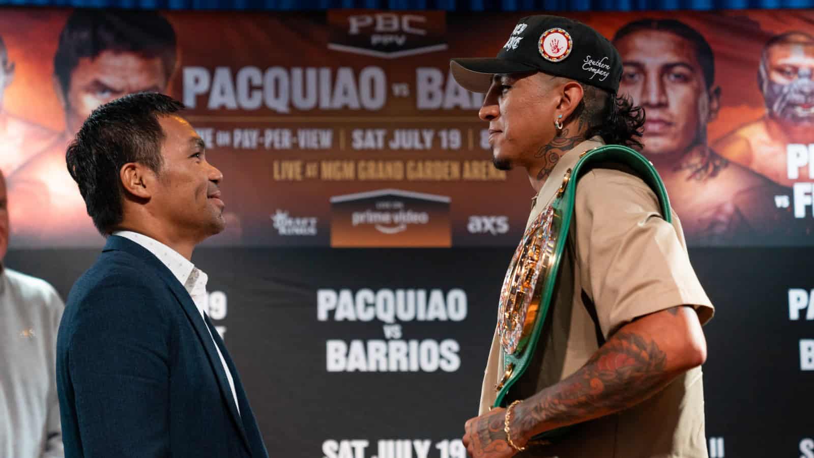 Manny Pacquiao vs Mario Barrios