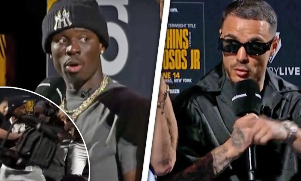 PUNCH THROWN!! | Richardson Hitchins vs George Kambosos Jr FULL PRESS CONFERENCE | DAZN BOXING