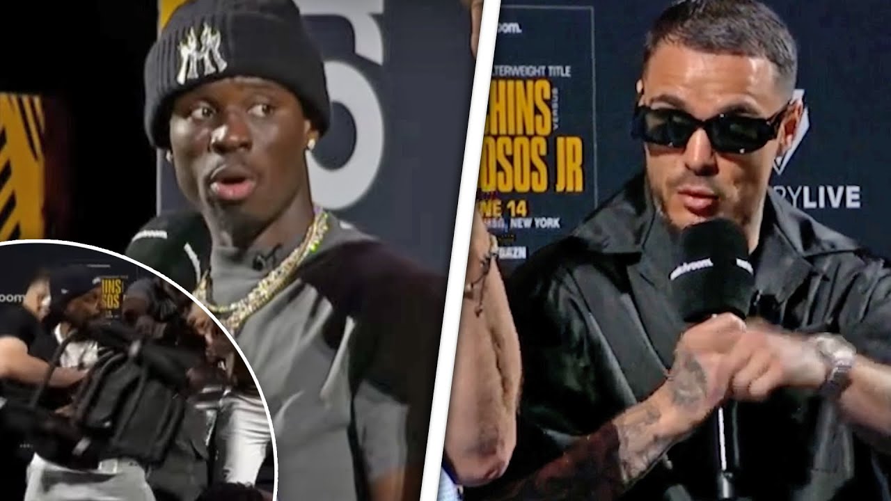 PUNCH THROWN!! | Richardson Hitchins vs George Kambosos Jr FULL PRESS CONFERENCE | DAZN BOXING