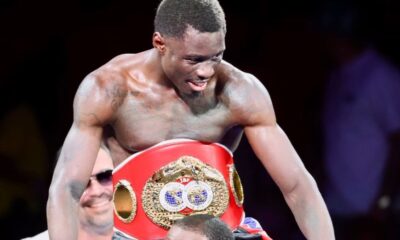 Richardson Hitchins Drops And Stops George Kambosos  In Eight
