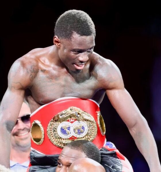 Richardson Hitchins Drops And Stops George Kambosos  In Eight