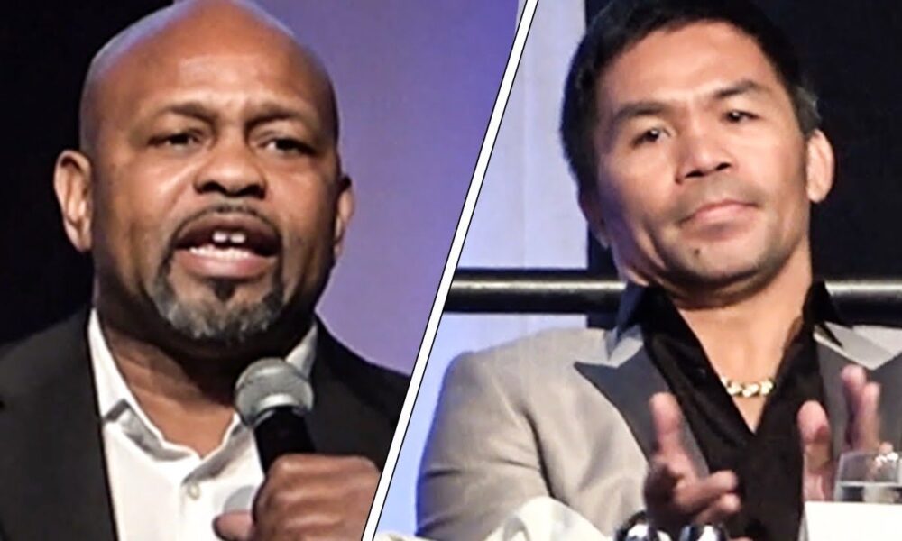 Roy Jones Jr DISSES today’s fighters & Pacquiao APPLAUDS HIM for saying “THEY NOT GIVING ENOUGH”