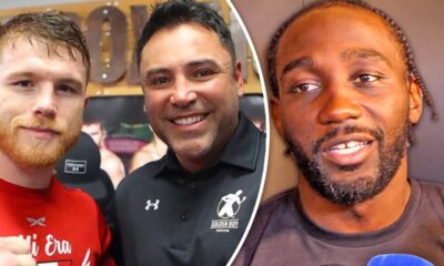 TERENCE CRAWFORD RIPS Oscar De La Hoya - 'CAN'T BELIEVE A WORD YOU SAY!' REACTS TO TANK