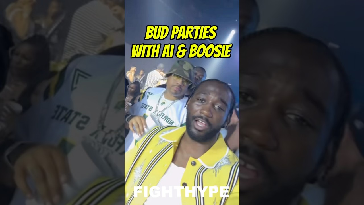 Terence Crawford PARTIES with AI & Boosie