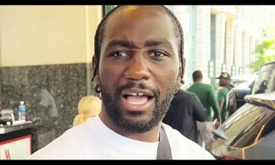 Terence Crawford REACTS to Keyshawn Davis MISSING WEIGHT by 4 LBS; tells him "IT'S TIME TO MOVE UP"