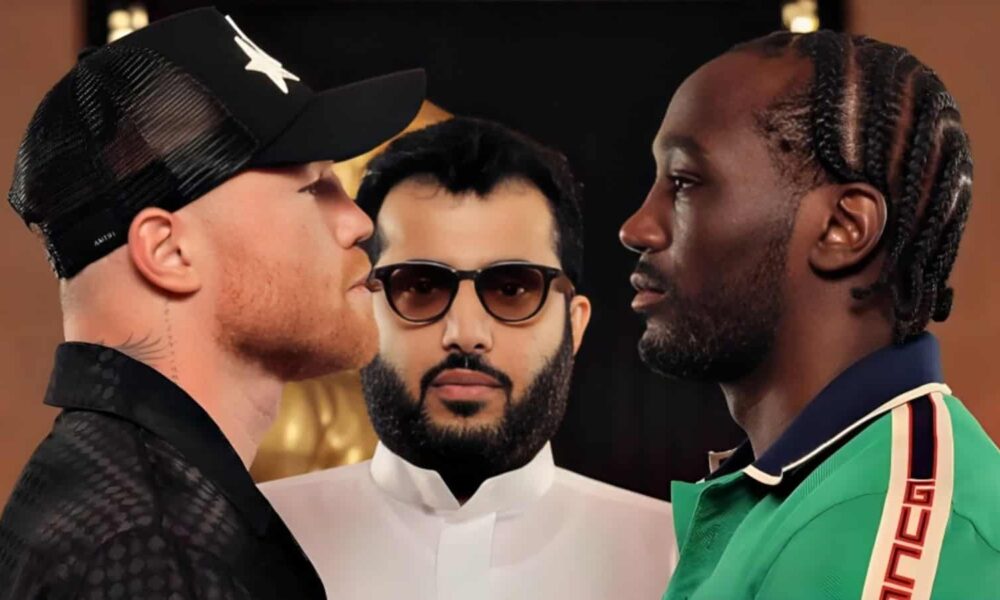 Canelo vs crawford Terence Crawford and Turki Alalshikh