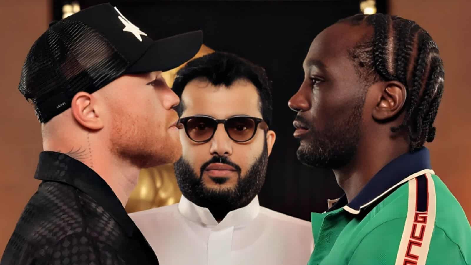 Canelo vs crawford Terence Crawford and Turki Alalshikh