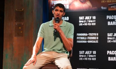 Image: Fundora Doesn't Want Rematch Against Tim Tszyu to Be Another Bloody War