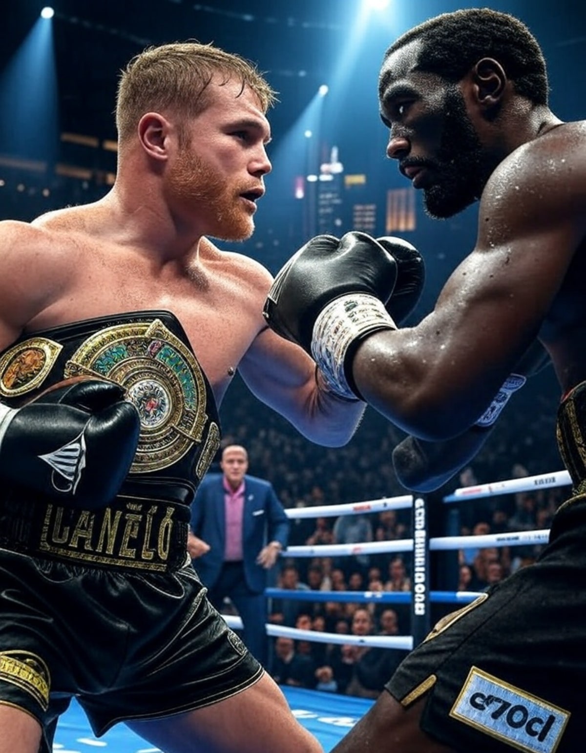 Image: Trainer 'Bozy' Ennis Urges Crawford to "Frustrate" Canelo with Holding and Moving
