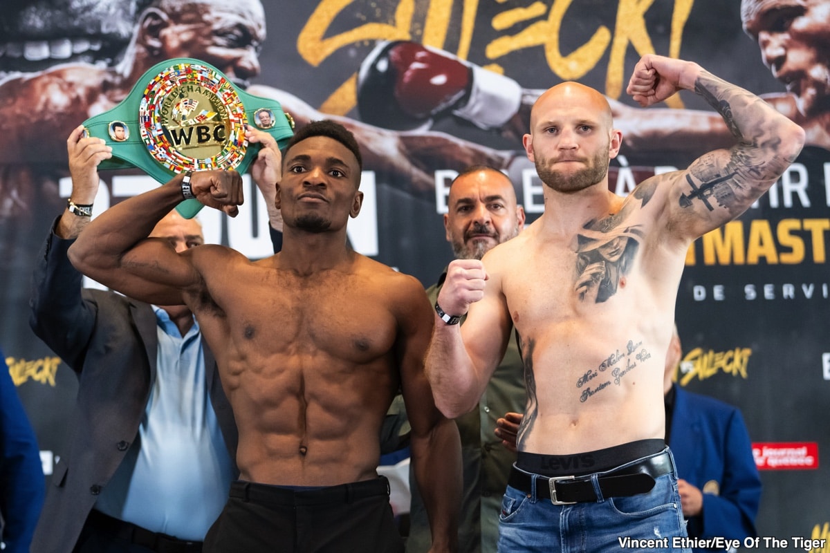 Image: Tonight's Live Results: Mbilli vs. Sulecki from Quebec City