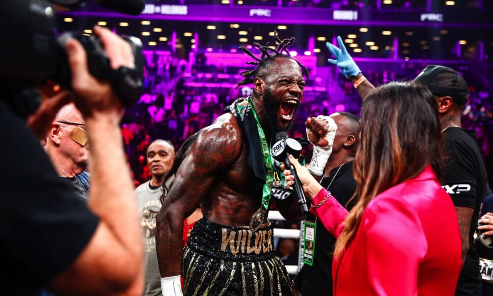Image: Tonight’s Live Results: Wilder stops Herndon in Wichita, Kansas